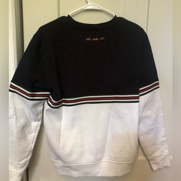 NWOT Fila Black and White Crewneck Sweater - Men’s size small - Picture 2 of 3